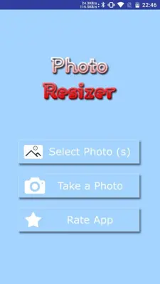 Photo Resizer android App screenshot 4